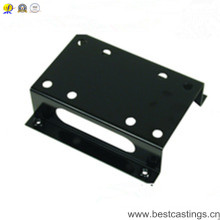 OEM Custom Black Galvanized Steel Bracket